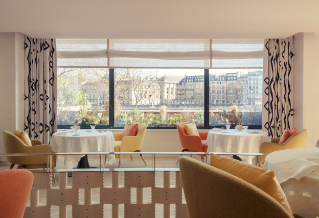 Plénitude, le restaurant gastronomique d'Arnaud Donckele au Cheval Blanc Paris