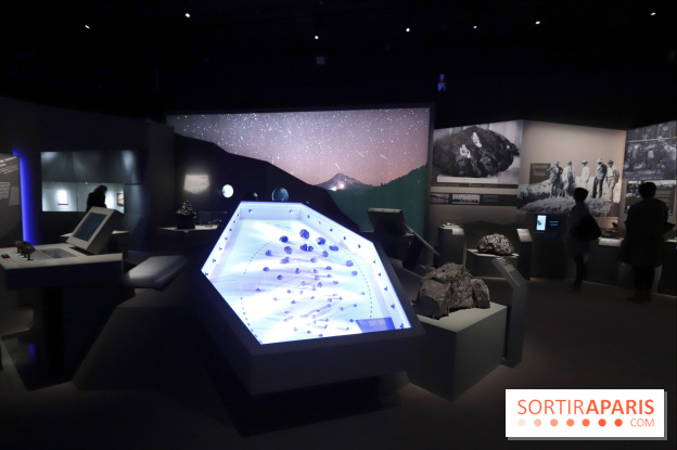 Exposition Météorites au Muséum national d'Histoire naturelle, les photos