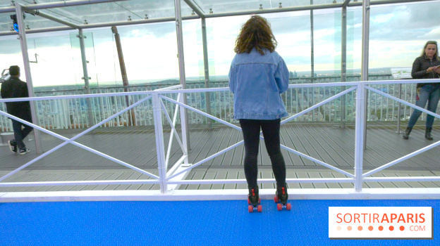 Du roller sur le toit de la Tour Montparnasse