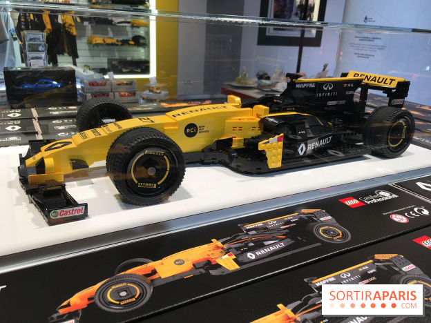 Découvrez une Formule 1 Renault RS17 100% LEGO® à l'Atelier Renault