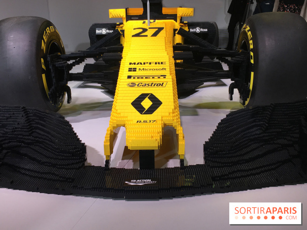 Découvrez une Formule 1 Renault RS17 100% LEGO® à l'Atelier Renault