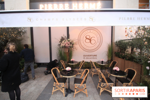 Le 86Champs, le nouveau salon de thé de Pierre Hermé