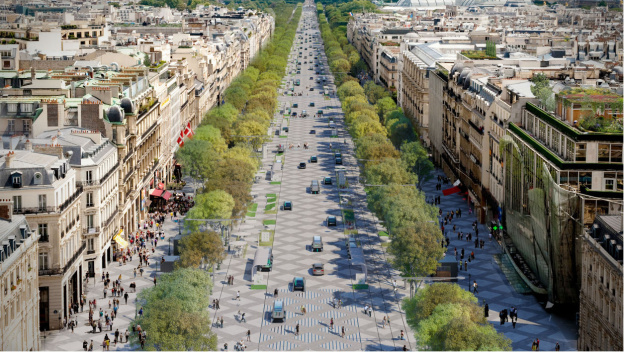 Champs-Elysées 2024 : les images du projet pour
