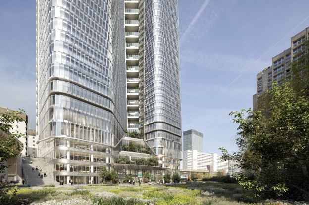 La Défense : lancement de The Link, plus haut gratte-ciel du quartier d'affaires 