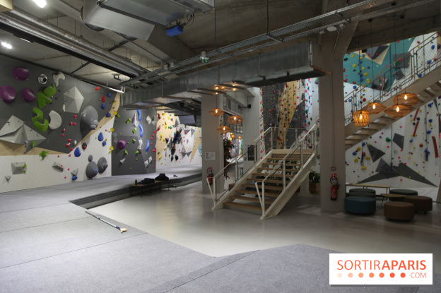 Climb Up, la plus grande salle d'escalade de France ouvre à Paris - nos photos