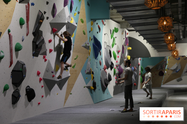 Climb Up, la plus grande salle d'escalade de France ouvre à Paris - nos photos