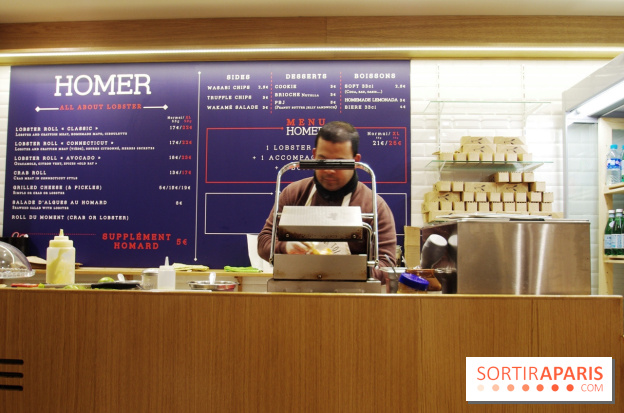 Homer Lobster à Paris