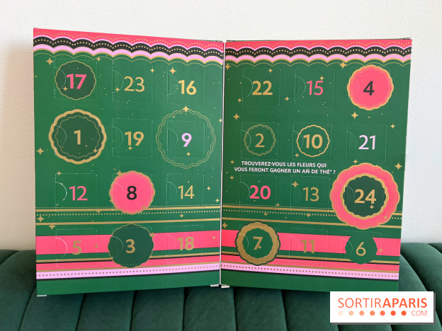 Le calendrier de l'Avent 2024 des Thés de la Pagode en hommage à la Corée