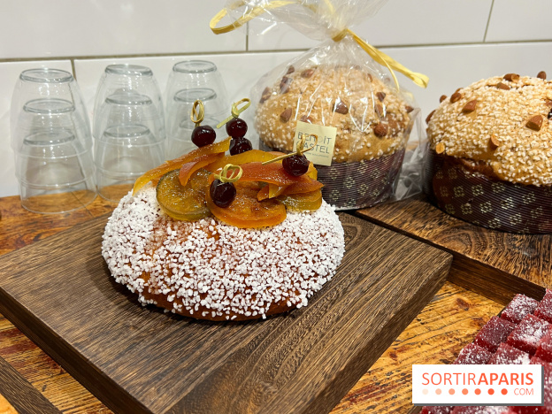 La galette et la brioche des Rois de Benoit Castel pour l'Epiphanie 2025