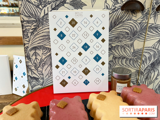 Les bûches de Noël et le calendrier de l'Avent 2024 de Benoit Castel