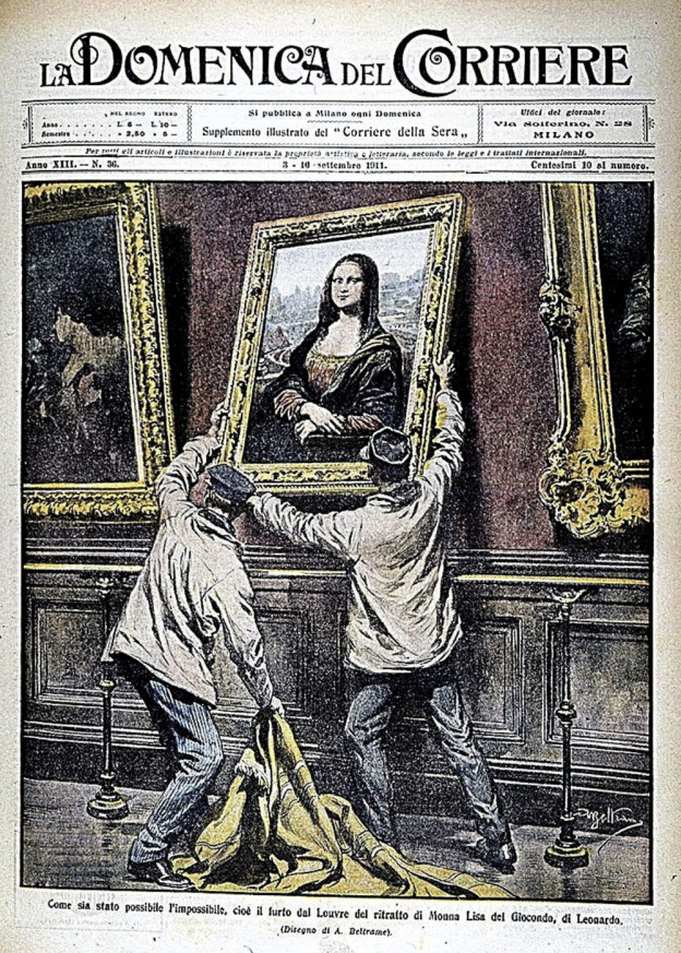 Éphéméride du 7 septembre à Paris : Guillaume Apollinaire arrêté dans l'affaire du vol de la Joconde