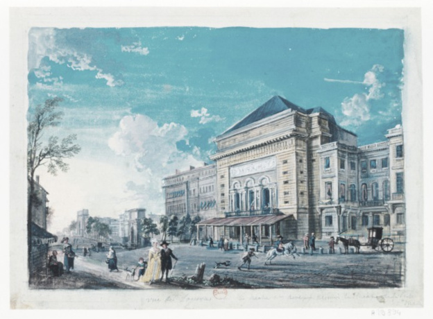 Éphéméride du 27 octobre à Paris : Le Théâtre de la Porte Saint-Martin ouvre, construit en 3 mois