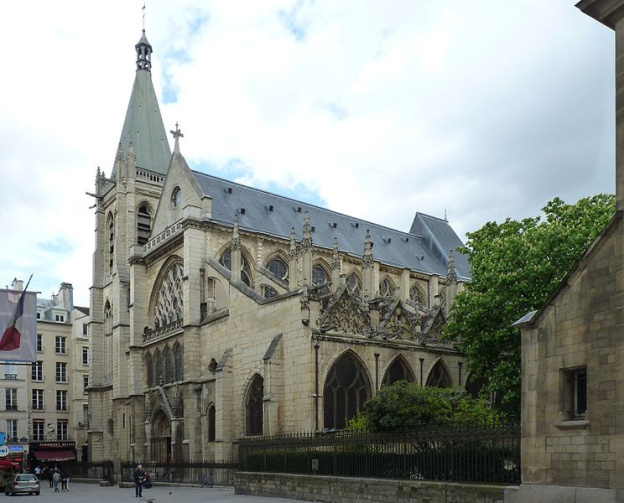 L'Eglise Saint-Séverin, dans le Quartier Latin