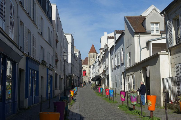 L'Eglise Saint-Germain de Charonne, lieu de tournage de plusieurs films 
