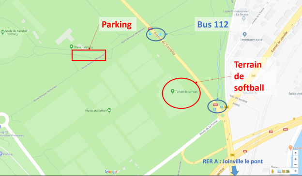 Initiation au softball aux portes ouvertes du BAT Paris Softball Club