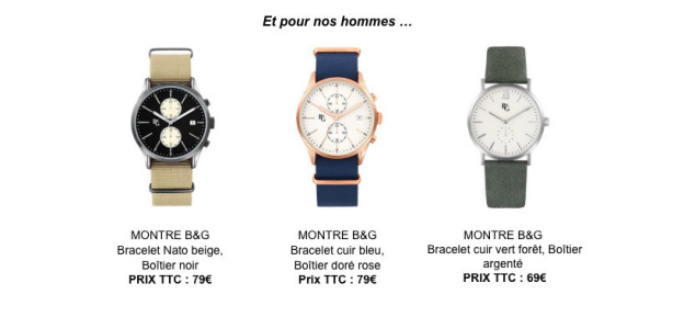 Cléor présente sa sélection de bijoux et de montres pour Noël 2018