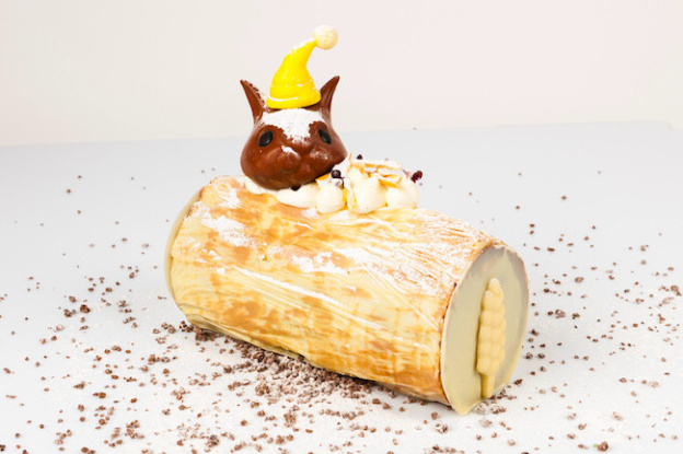 Bûche de Noël 2018 by la Mutinerie Chocolaterie