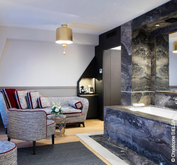 L'Hôtel 4 étoiles Lumen Paris Louvre inaugure sa nouvelle suite balnéo