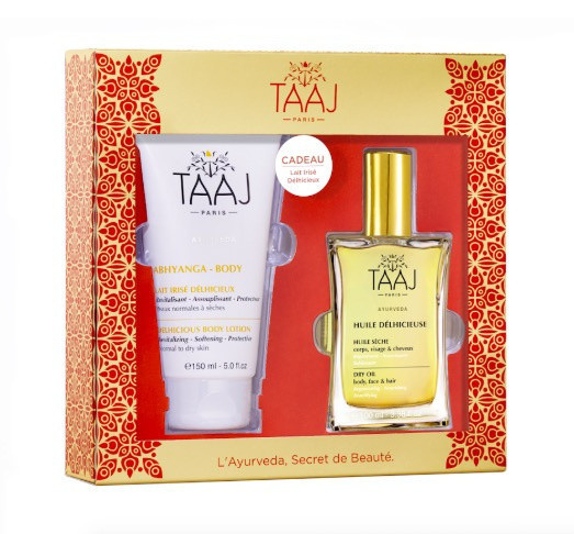 Les coffrets ayurvédiques de TAAJ pour Noël 2018