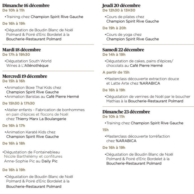 Illuminations de Noël 2018 et animations à Beaupassage