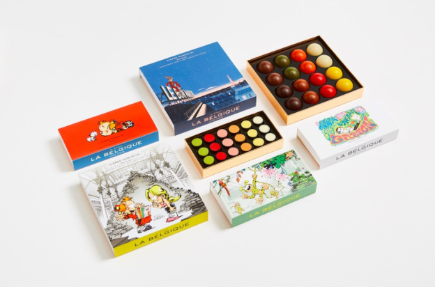 Un bar à chocolat by Pierre Marcolini au Bon Marché Rive Gauche