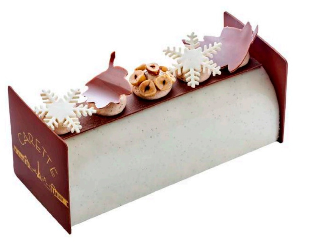 Bûches de Noël 2020 signées Carette
