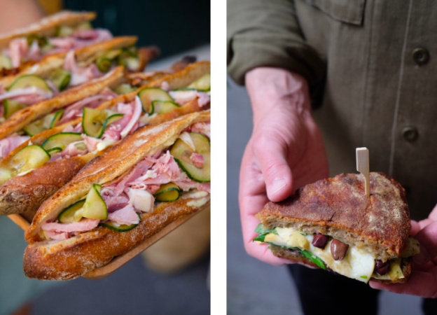 Sandwiches et glaces artisanales à la boulangerie SAIN pour l'été 2021