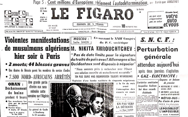 Figaro 18 octobre 1961