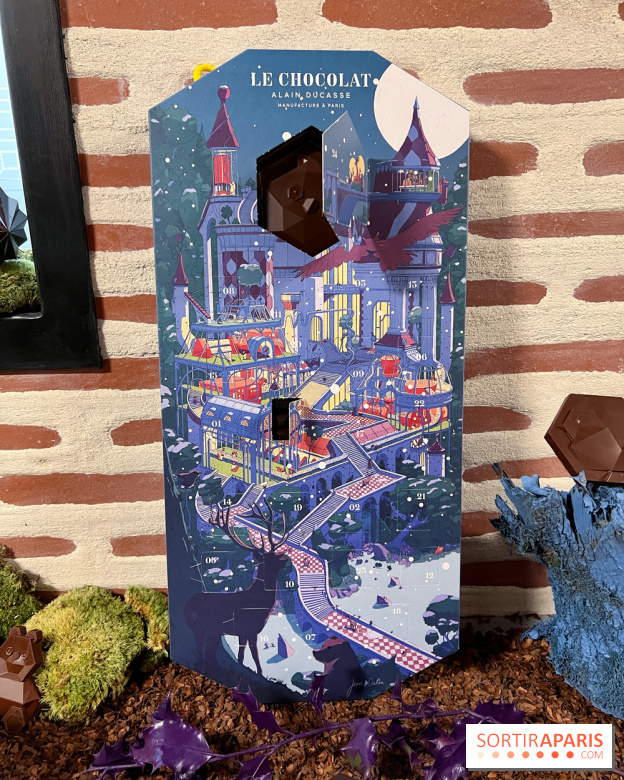 Le calendrier de l'Avent 2023 de la Manufacture de Chocolat Ducasse