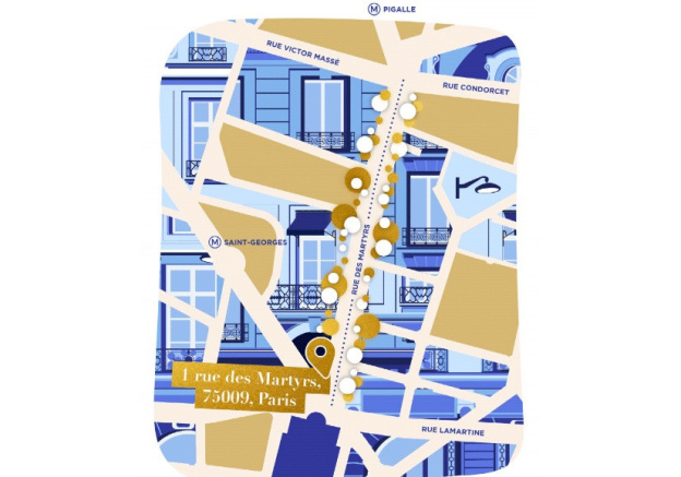 La Rue des Bulles 2023, l'illumination magique de la rue des Martyrs