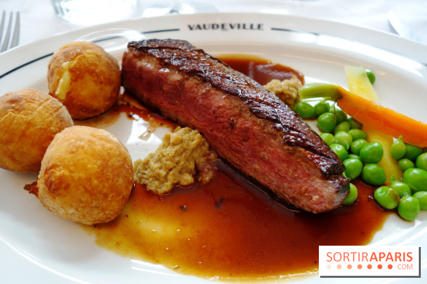 Le Vaudeville à Paris : cuisine traditionnelle et fruits de mer pour la brasserie centenaire