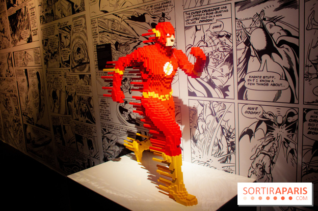 L'exposition LEGO des Super-Heros DC à la Villette