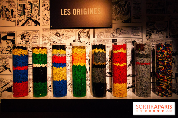 L'exposition LEGO des Super-Heros DC à la Villette