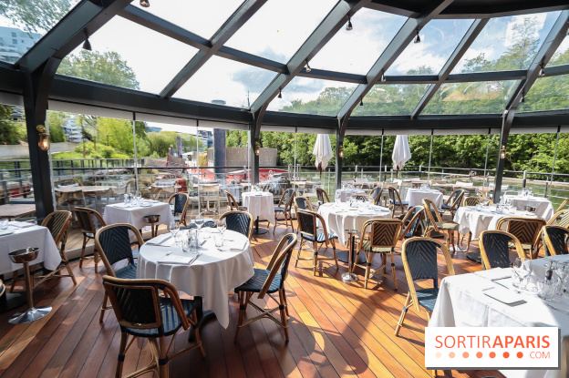 Le River Café, la péniche terrasse-restaurant se renouvelle