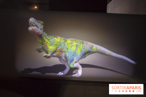 Un T-Rex à Paris : les photos