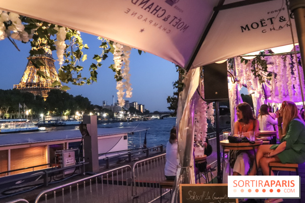 La Guinguette Sohso face à la Tour Eiffel