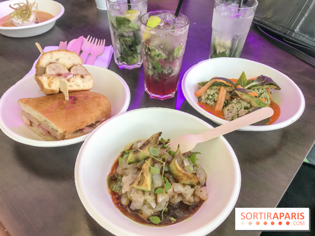 La Guinguette Sohso face à la Tour Eiffel