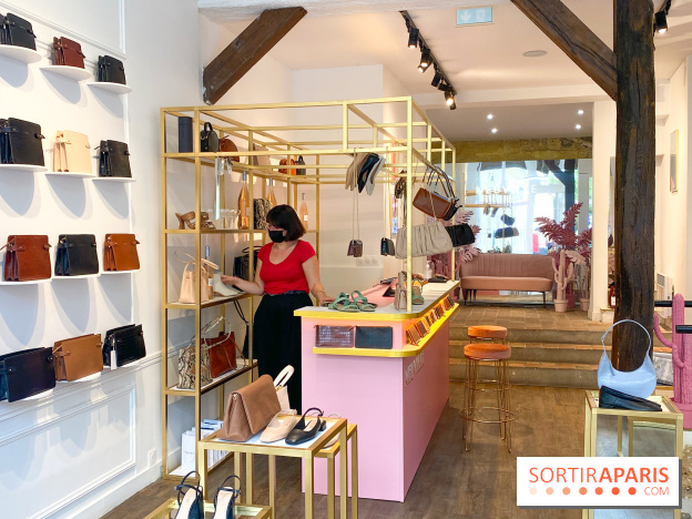 Neuville ouvre un pop-up store dans le Marais : des sacs et des chaussures désignés à Bruxelles