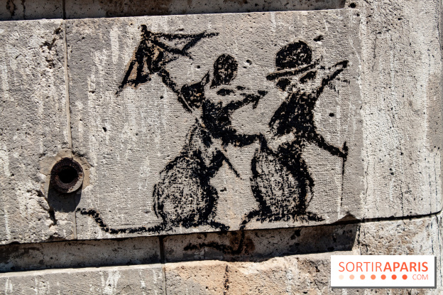 Banksy à Paris, les œuvres en photos