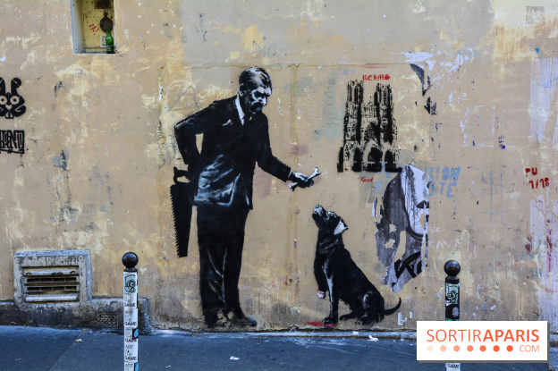 Banksy à Paris, les œuvres en photos