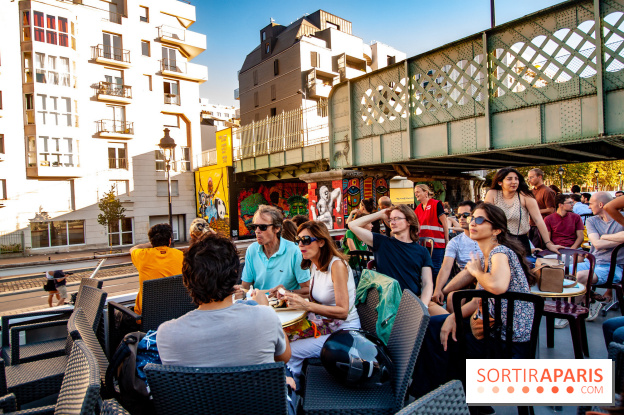 Croisière sur le canal de l'Ourcq