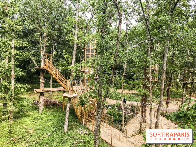 AccroCamp, l'accrobranche des Boucles de Seine