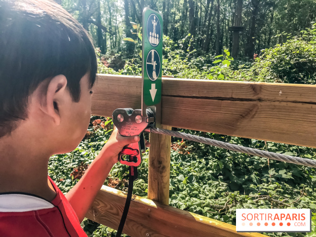 AccroCamp, l'accrobranche des Boucles de Seine