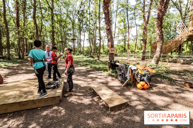 AccroCamp, l'accrobranche des Boucles de Seine
