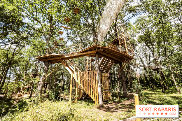 AccroCamp, l'accrobranche des Boucles de Seine