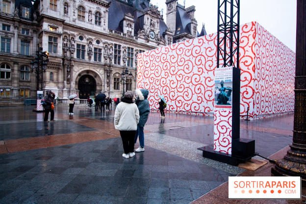 Exposition Furoshiki à l'hôtel de ville