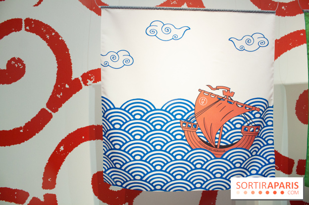 Exposition Furoshiki à l'hôtel de ville