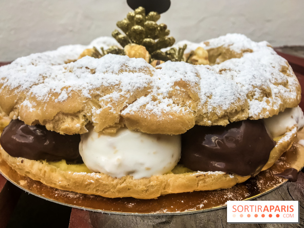 Paris/Rome, bûche 2018 d'Il Gelato Del Marchese