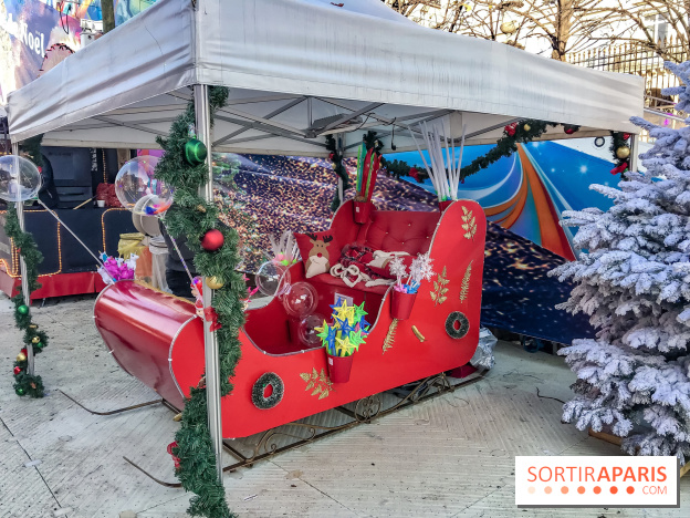 Le Marché de Noël des Tuileries à Paris, Père Noël