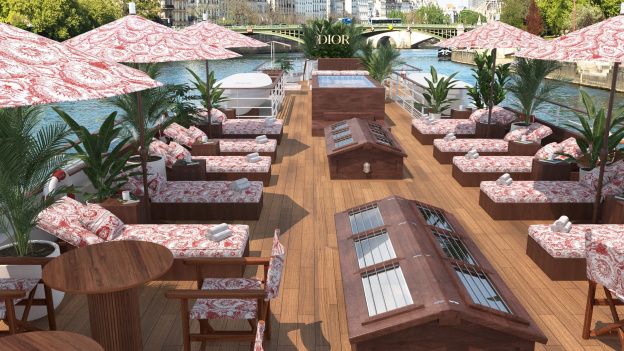Dior Spa cruise : des croisières soins et fitness sur la Seine, dans l'esprit des JO de Paris 2024
